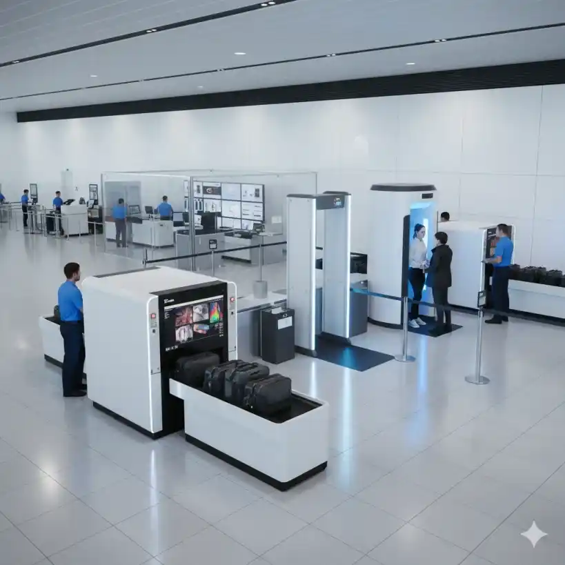 Baggage and cargo screening systems